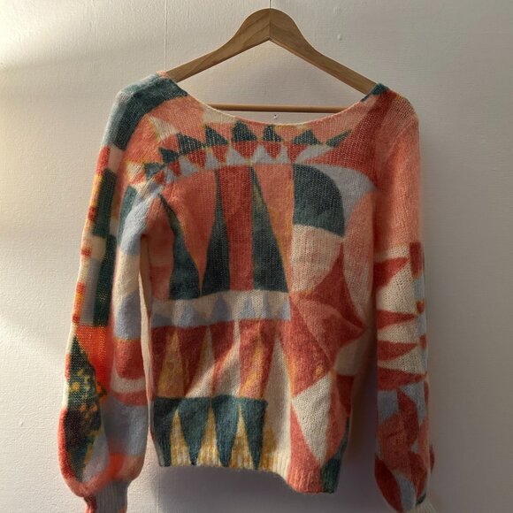 Sezane Fall Limited Edition Artistic Alban Sweater - Picture 2 of 3